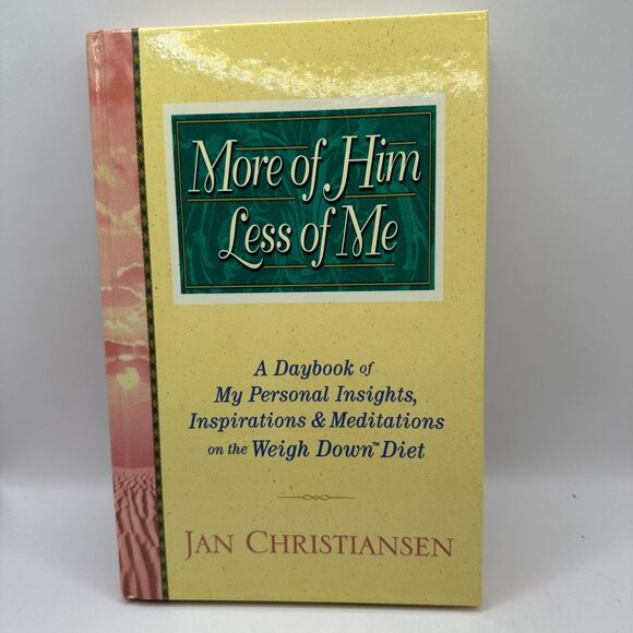 More Of Him Less Of Me Daybook By Jan Christiansen - Picture 1 of 5